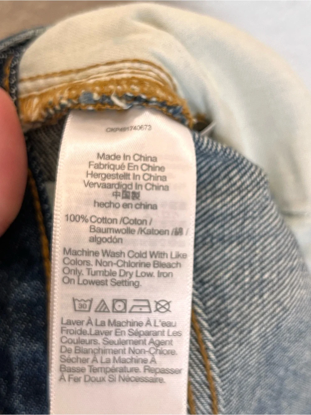 Alexa Chung for Madewell High-Rise Straight Jean in Allendale Wash size 27